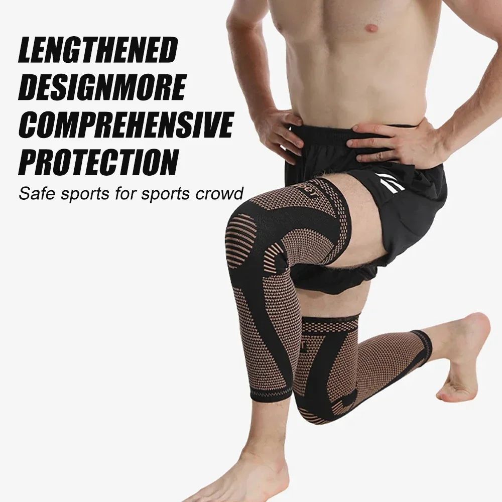 Copper Compression Full Leg Sleeves 10