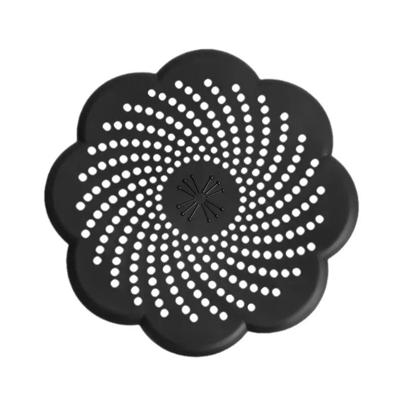 Flower Silicone Floor Drain Hair Catcher 3