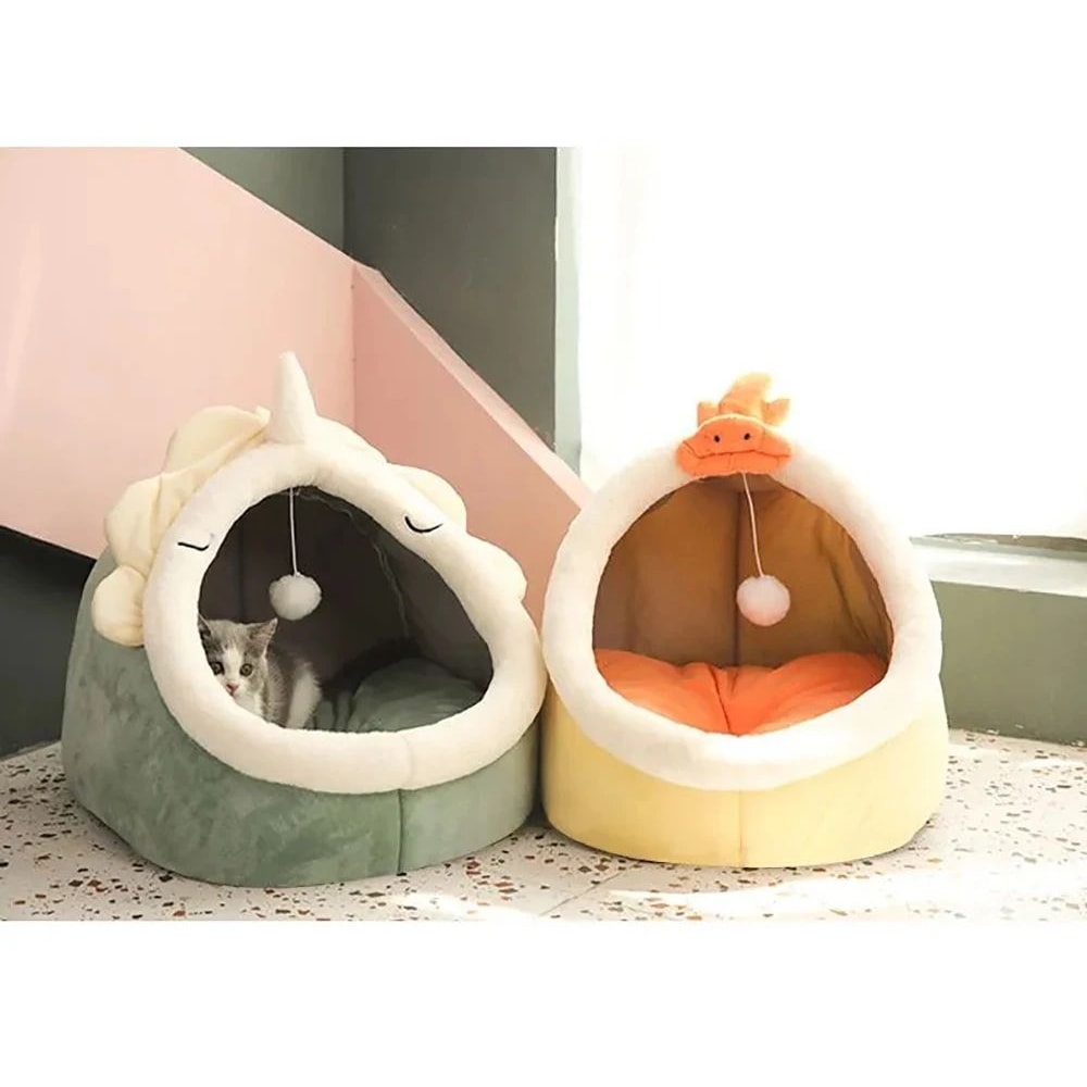 Cozy Cave Cat Bed 7