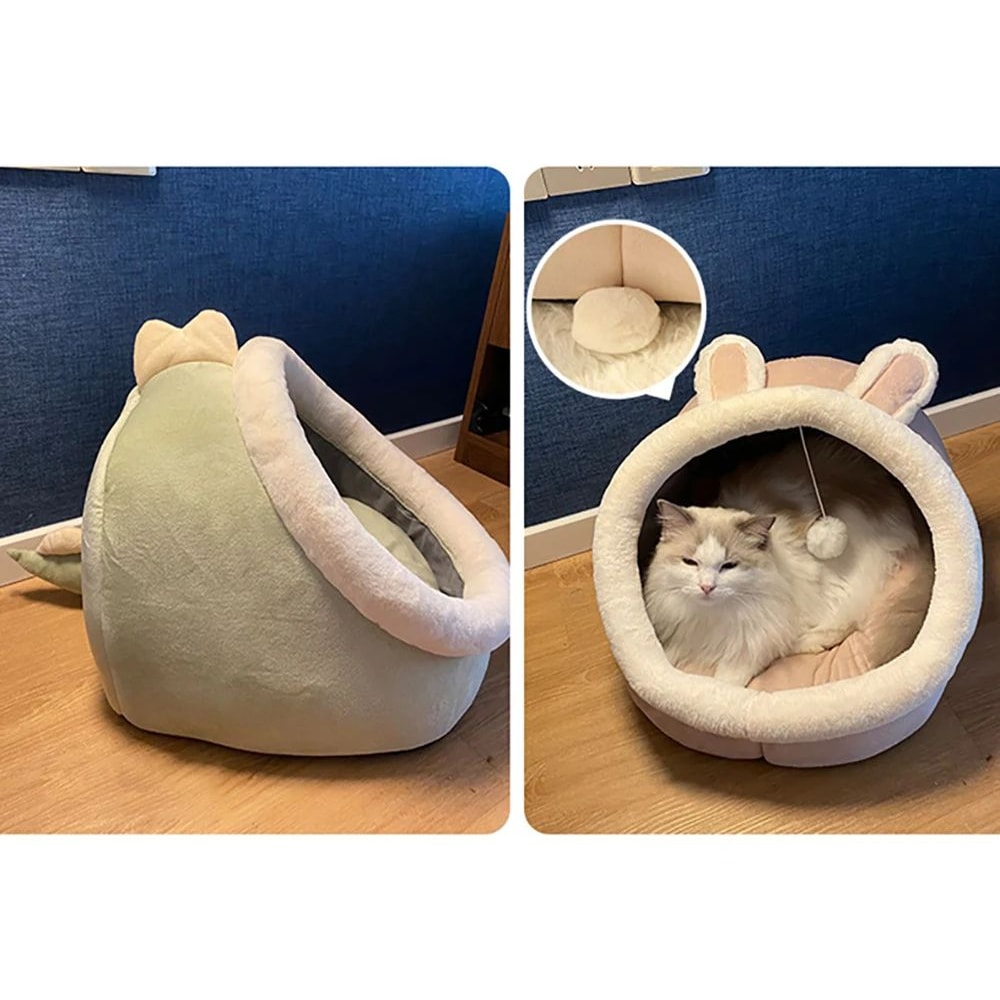 Cozy Cave Cat Bed 8