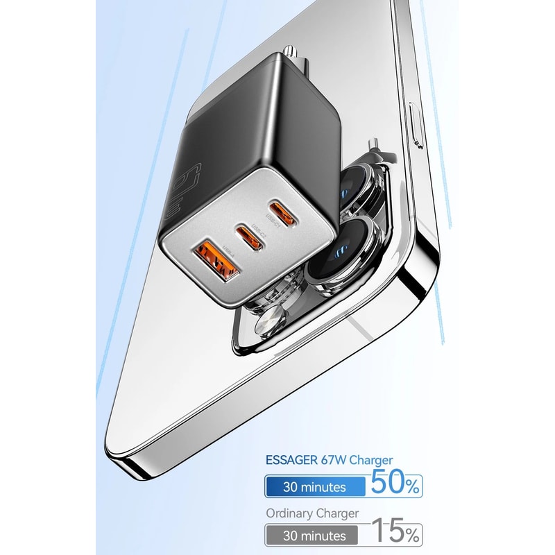67W GaN Fast Charger 15
