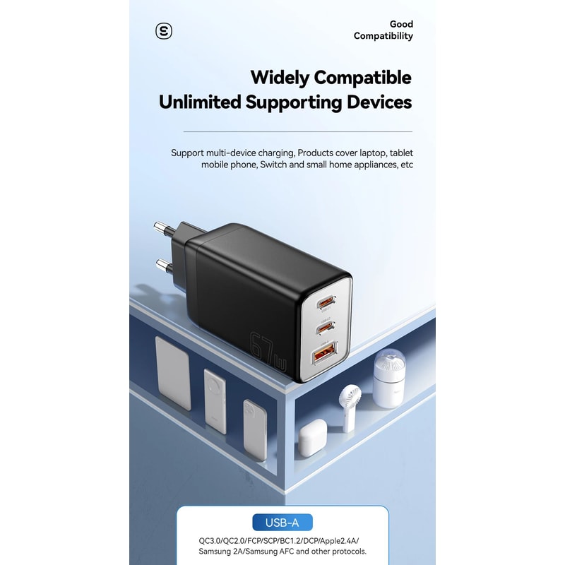 67W GaN Fast Charger 14