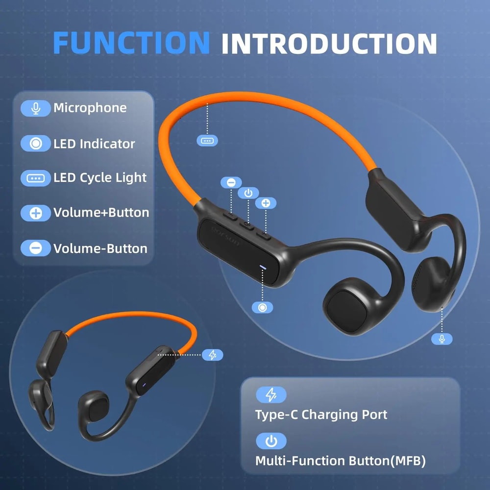 Bone Conduction Sports Headphones 12