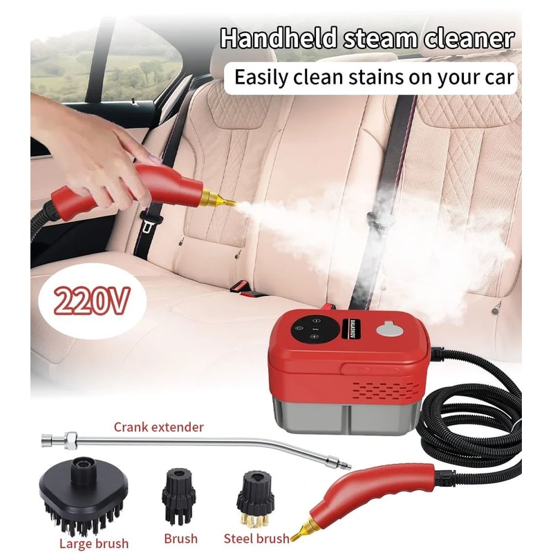 2500W Handheld Steam Cleaner 10