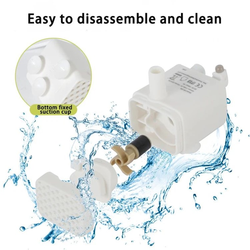 Stainless Steel Pet Water Fountain 6