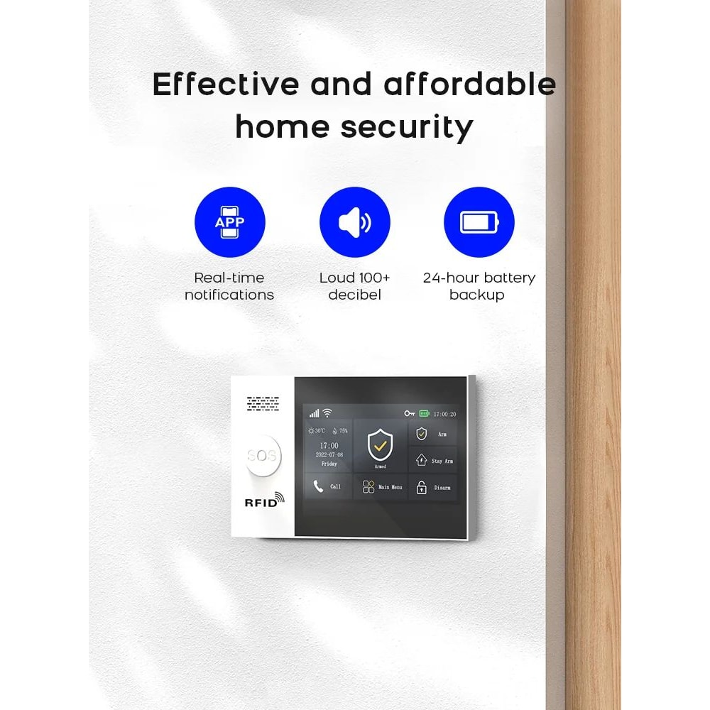 4G Smart Home Alarm System 7