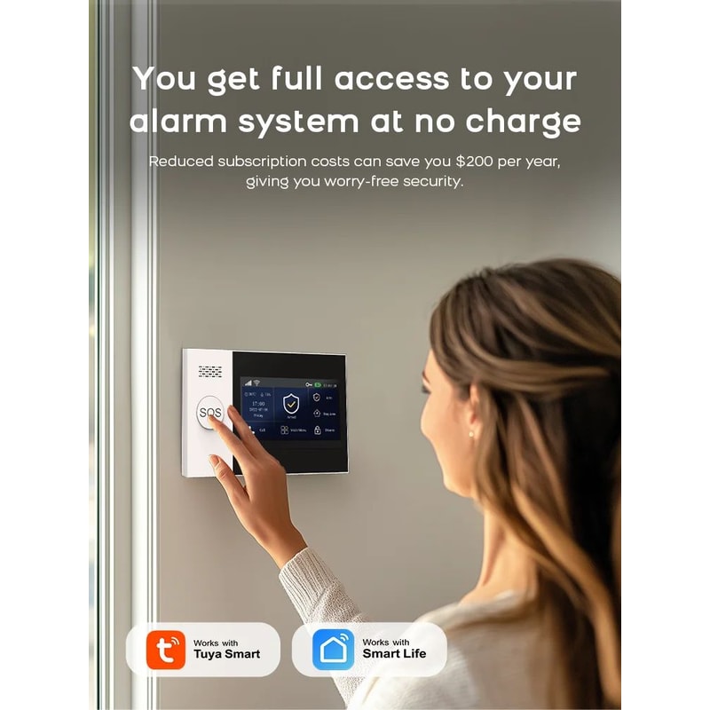 4G Smart Home Alarm System 9