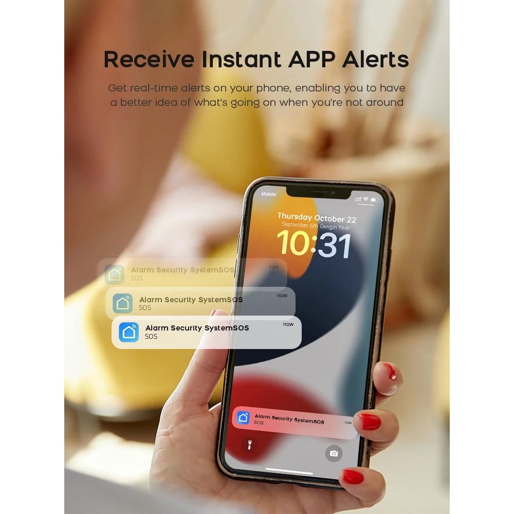 4G Smart Home Alarm System 10