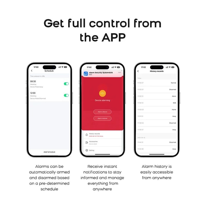 4G Smart Home Alarm System 11