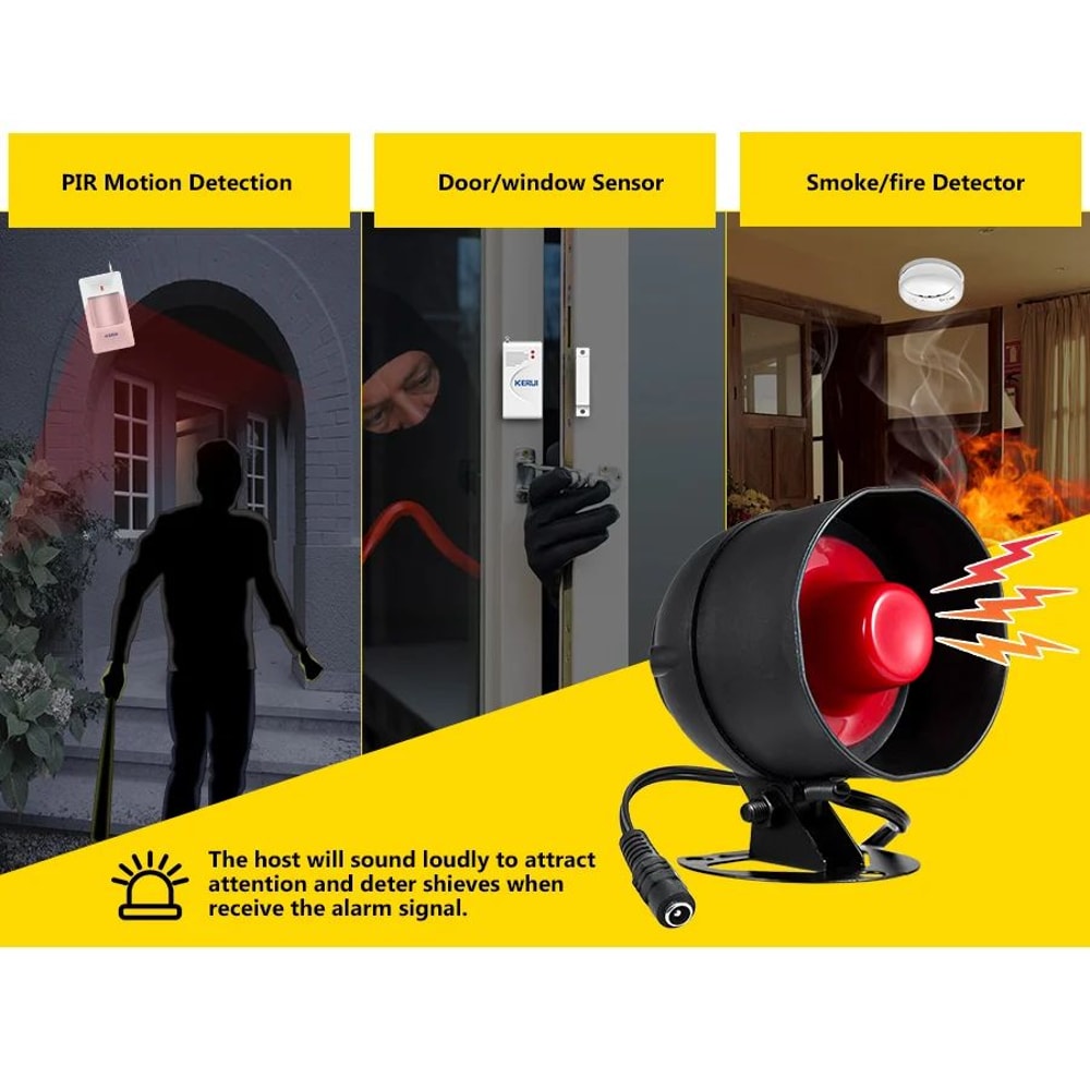 Wireless Motion Sensor Alarm 7