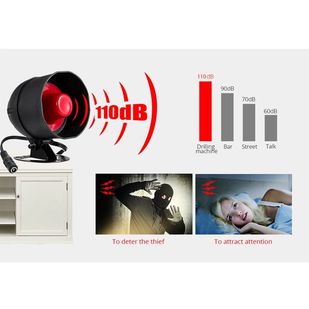 Wireless Motion Sensor Alarm 12