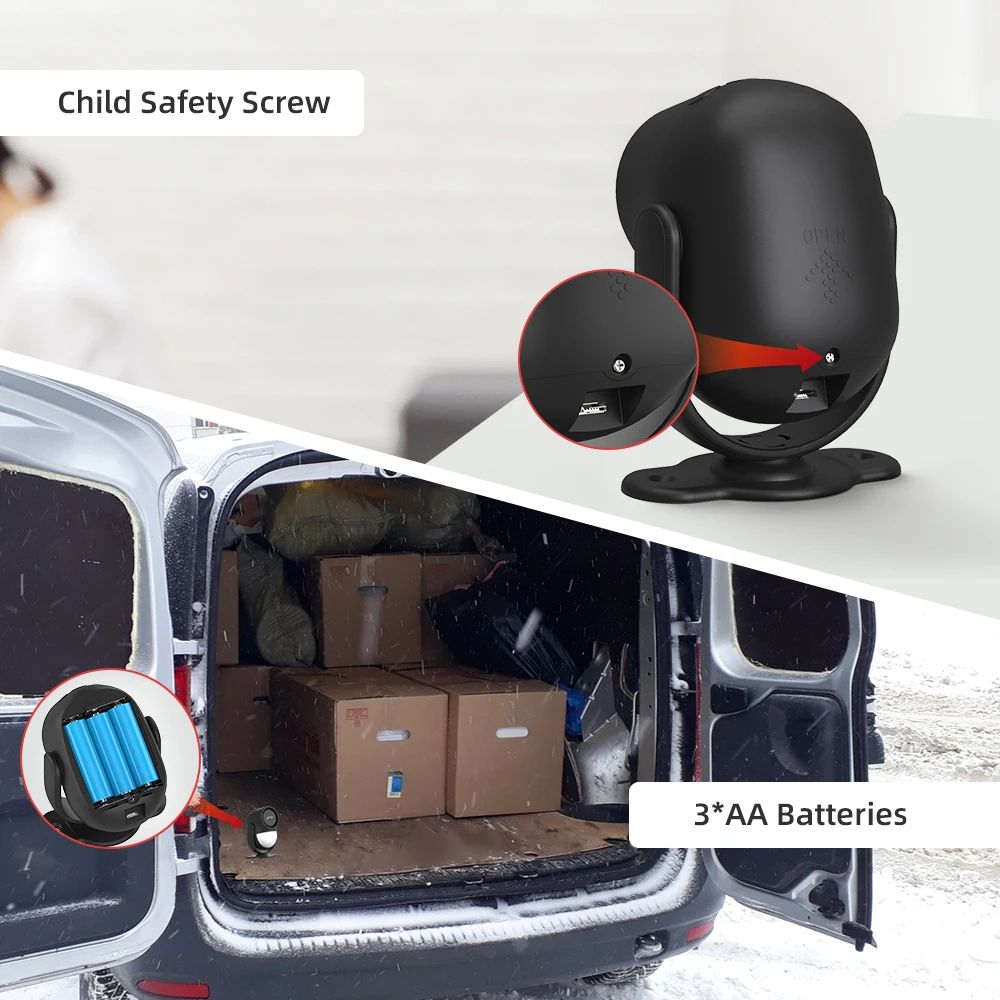 Wireless PIR Motion Alarm 8