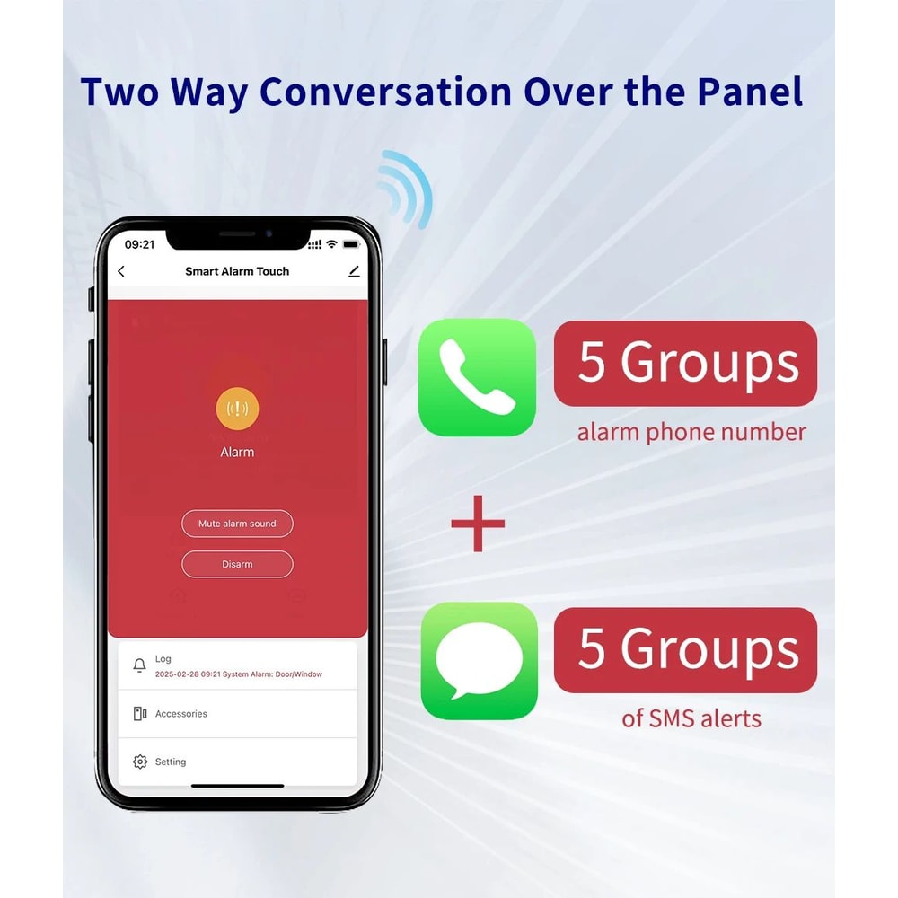 4G WiFi Smart Alarm System 15