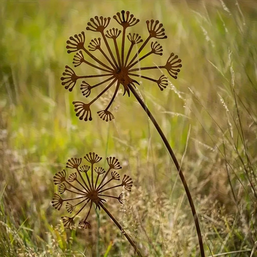 Metal Garden Decor Stake 3