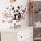 Panda Blossom Wall Sticker 3