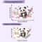 Panda Blossom Wall Sticker 5