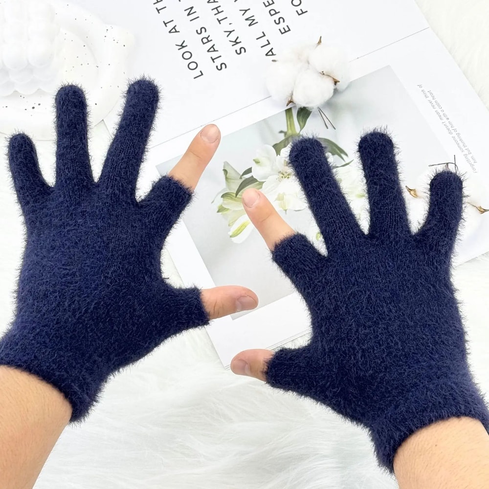 Winter Fingerless Touch Gloves 2