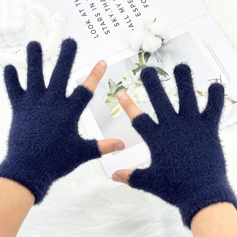Winter Fingerless Touch Gloves 2
