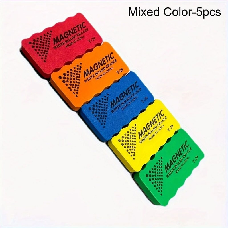 Magnetic Whiteboard Erasers Set 6