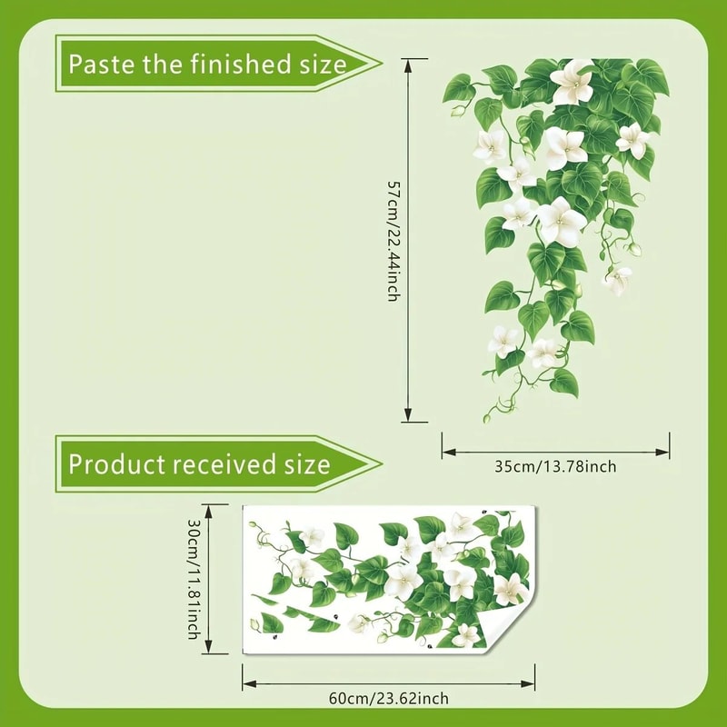 Floral Vine Wall Decals 5