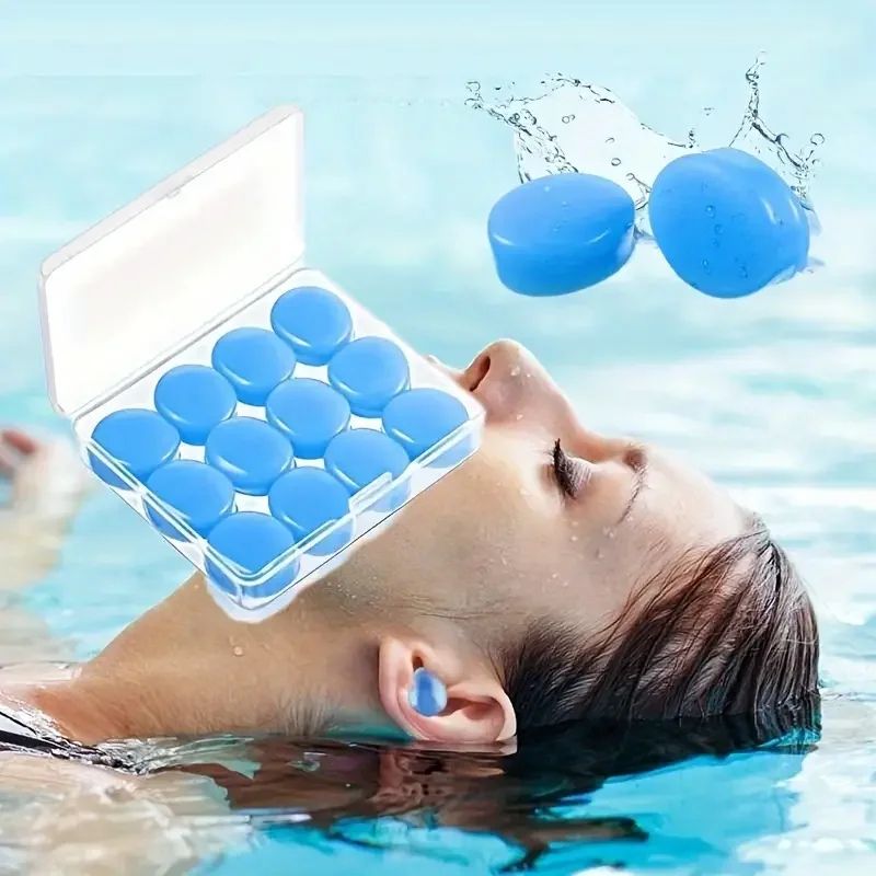 Reusable Silicone Sleep Ear Plugs 0