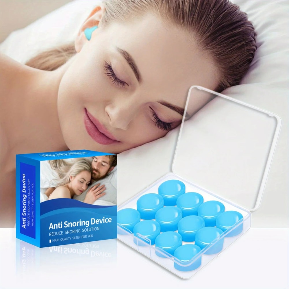 Reusable Silicone Sleep Ear Plugs 6
