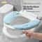 Plush Toilet Seat Cover Pair 3