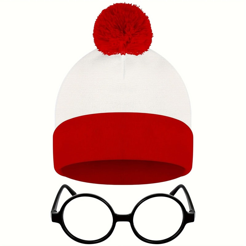 Festive Knit Pom Beanie 1