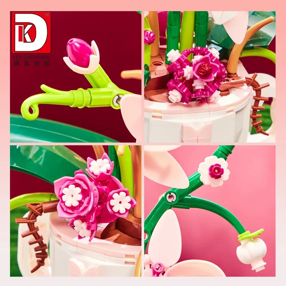 Orchid Flower Block Bouquet 10