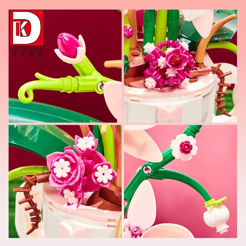 Orchid Flower Block Bouquet 10