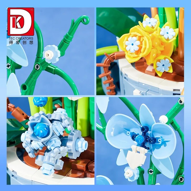 Orchid Flower Block Bouquet 13