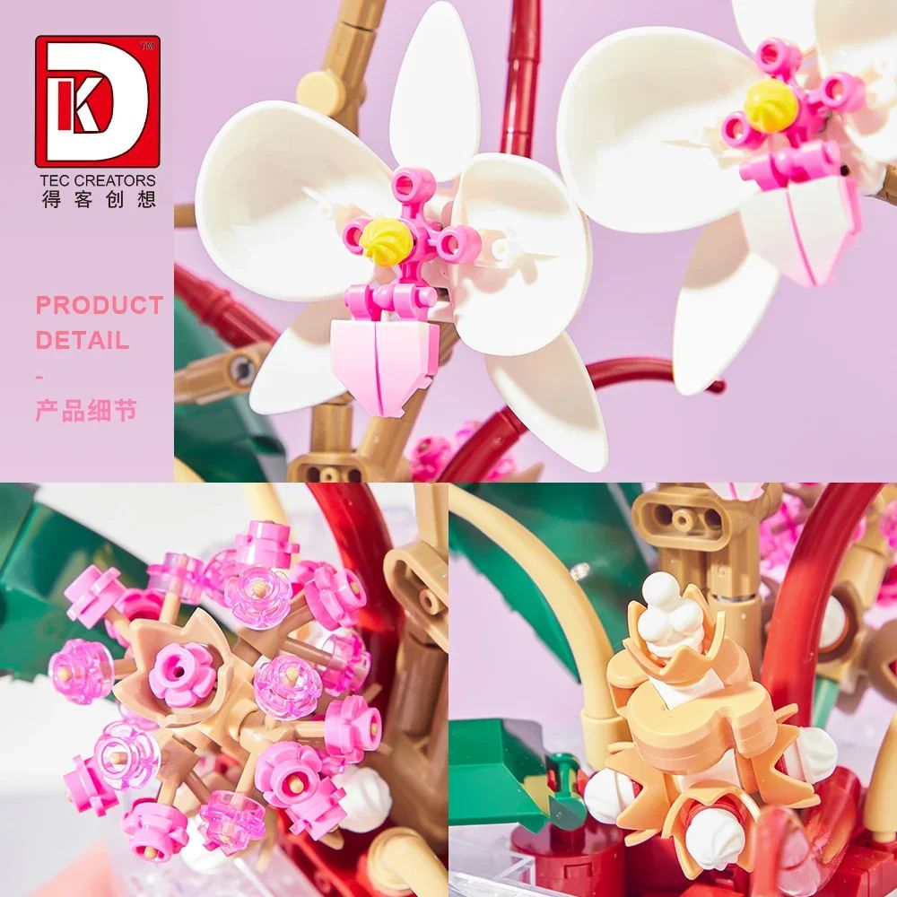 Orchid Flower Block Bouquet 15