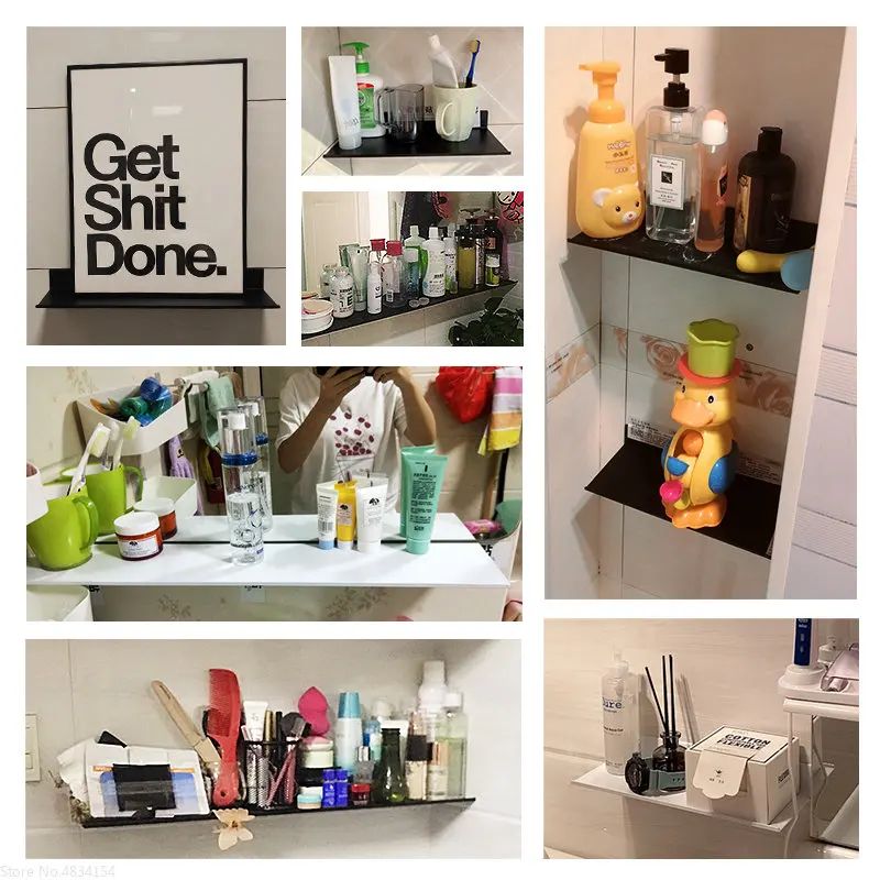 Aluminum Bathroom Wall Shelf 4