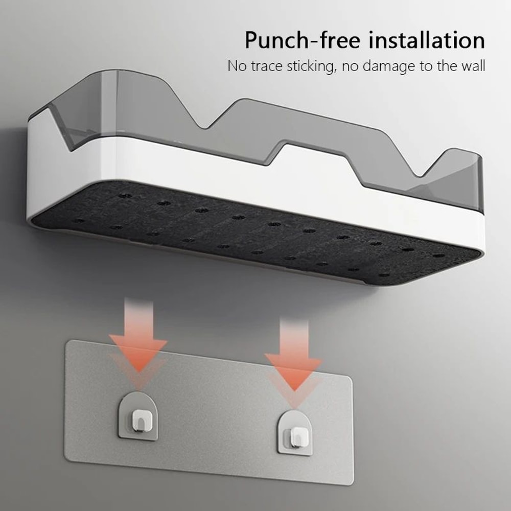 No Drill Shower Corner Shelf 10