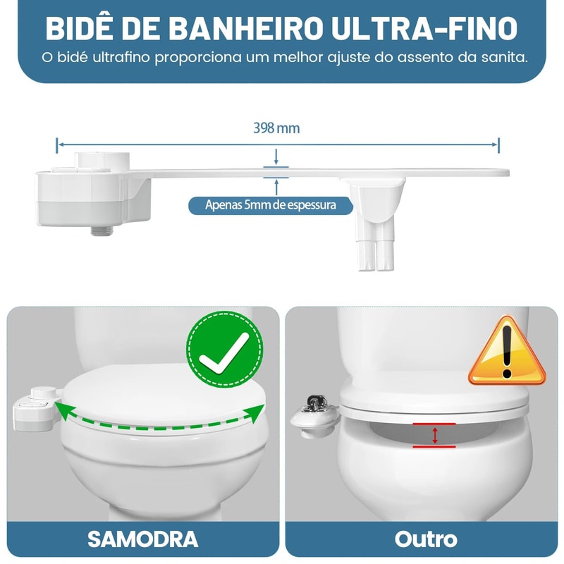 Dual Nozzle Non Electric Bidet 4