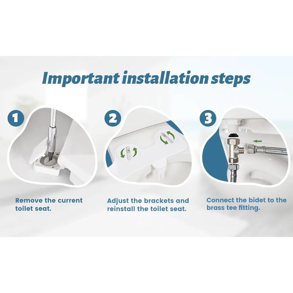 Dual Nozzle Non Electric Bidet 6