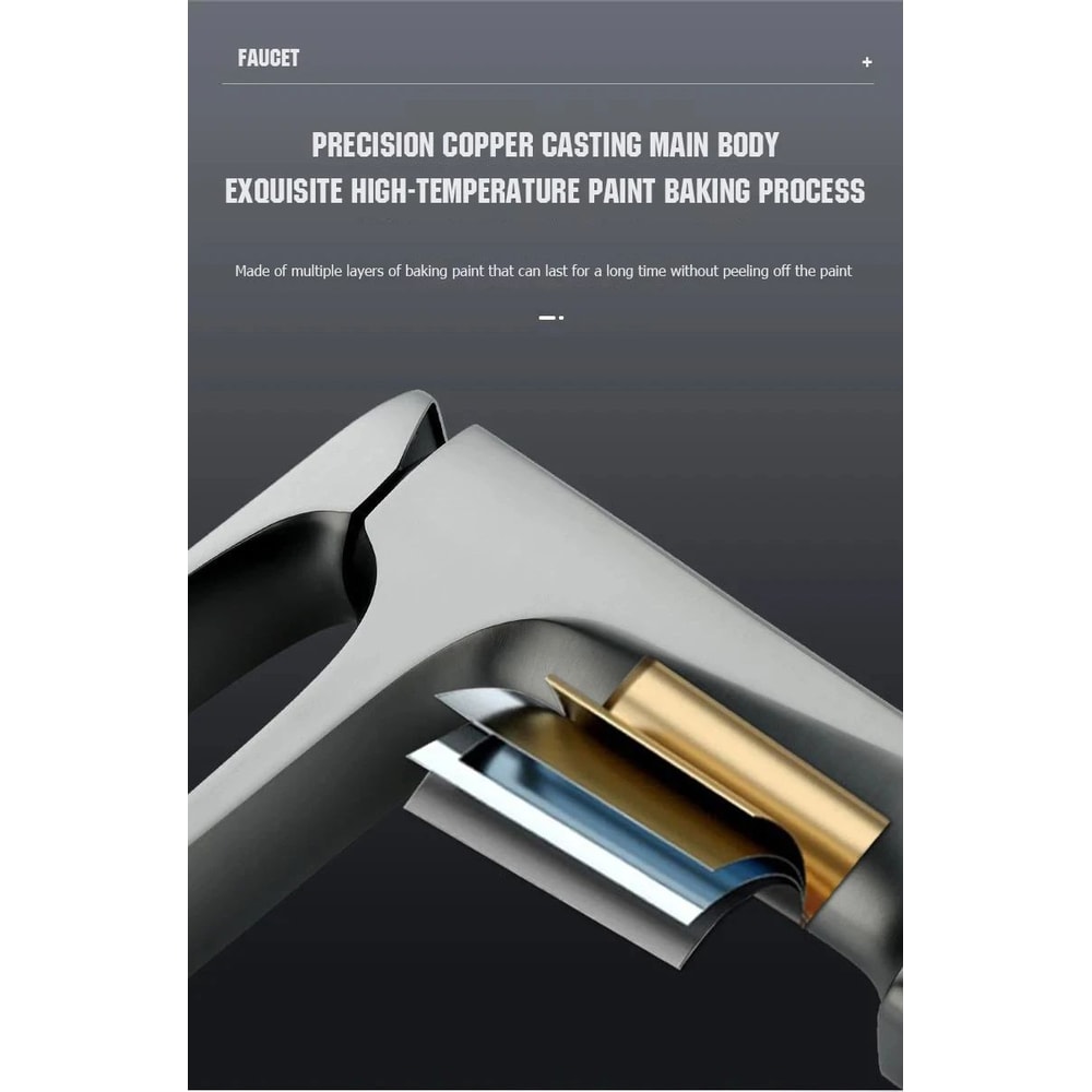 Modern Brass Basin Faucet 9