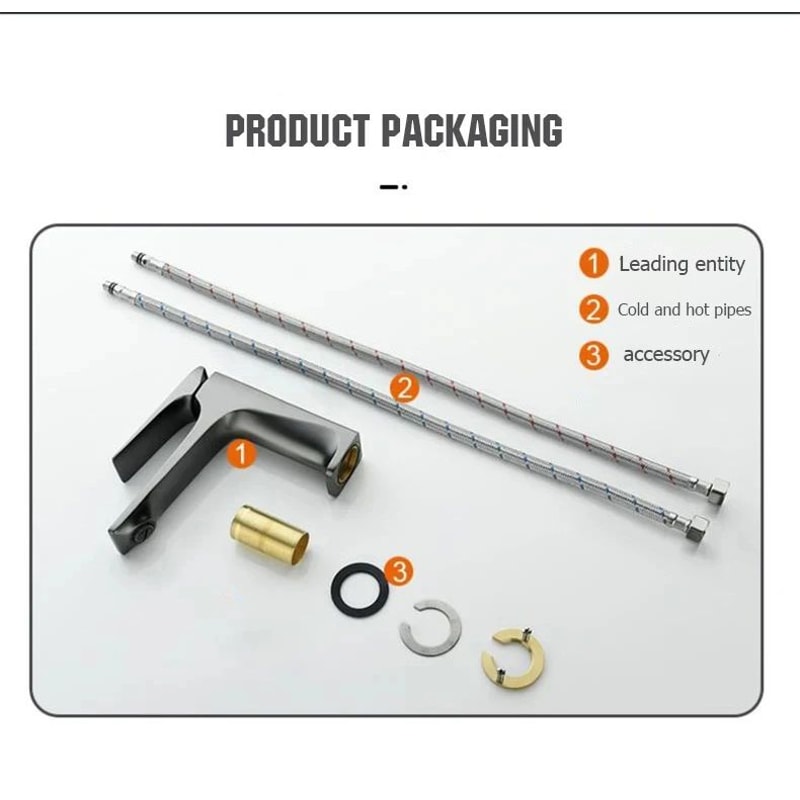 Modern Brass Basin Faucet 12