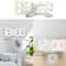 3D LED Digital Wall Clock Alarm Clock 3