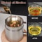 Stainless Steel Oil Strainer Pot 1