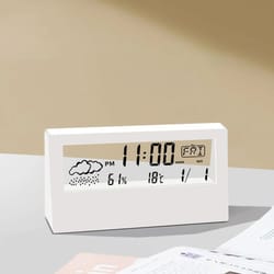 thermo hygrometer alarm clock