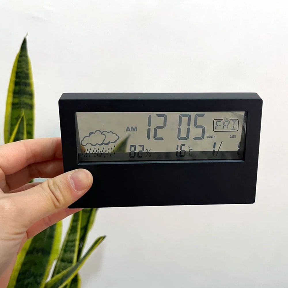 Thermo Hygrometer Alarm Clock 6