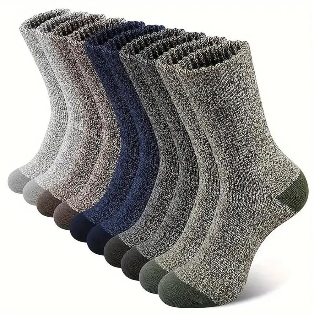 Merino Wool Thermal Socks Set 8