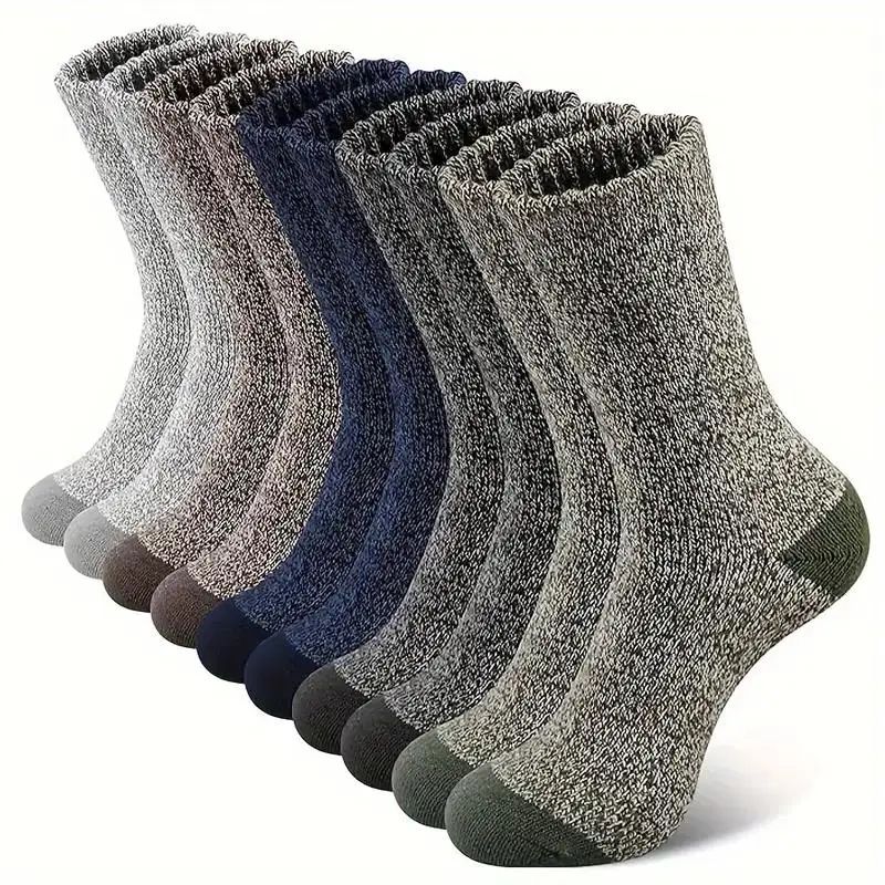Merino Wool Thermal Socks Set 8