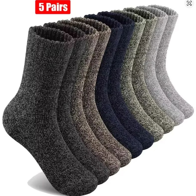 Merino Wool Thermal Socks Set 9