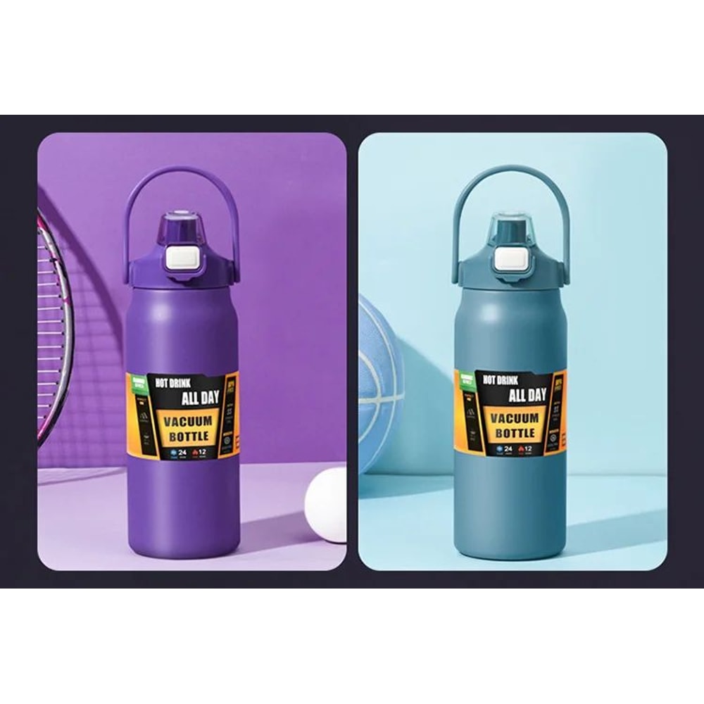 Stainless Steel Thermal Tumbler With Straw 10