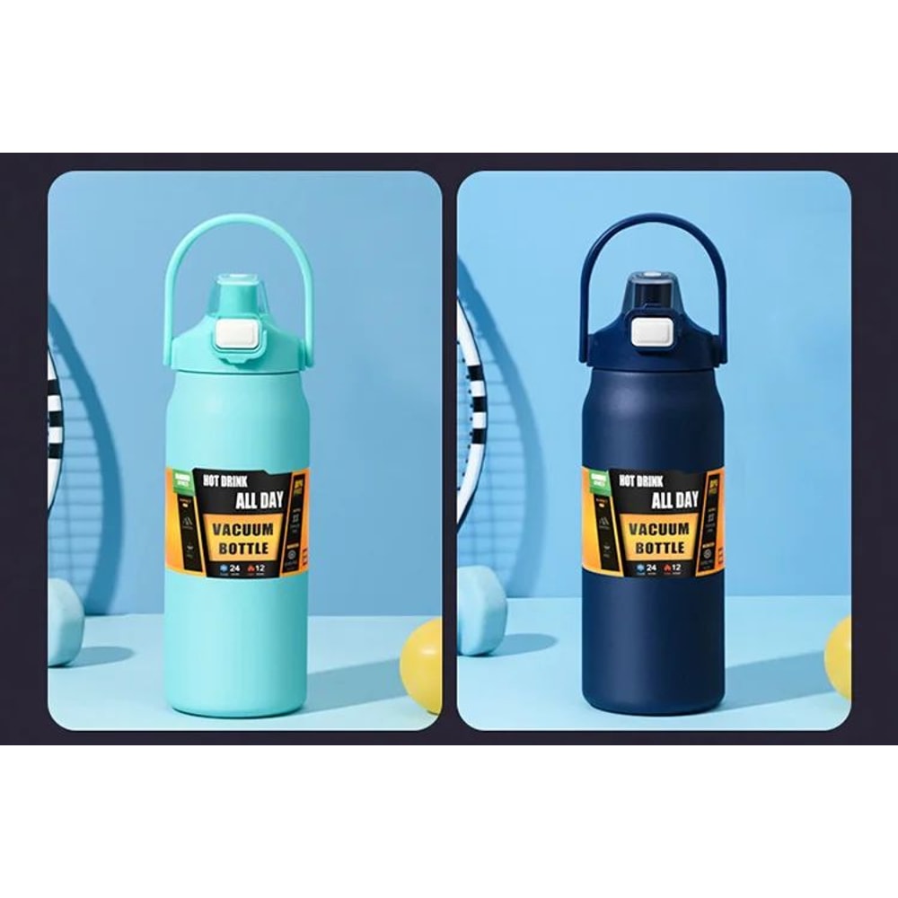 Stainless Steel Thermal Tumbler With Straw 11