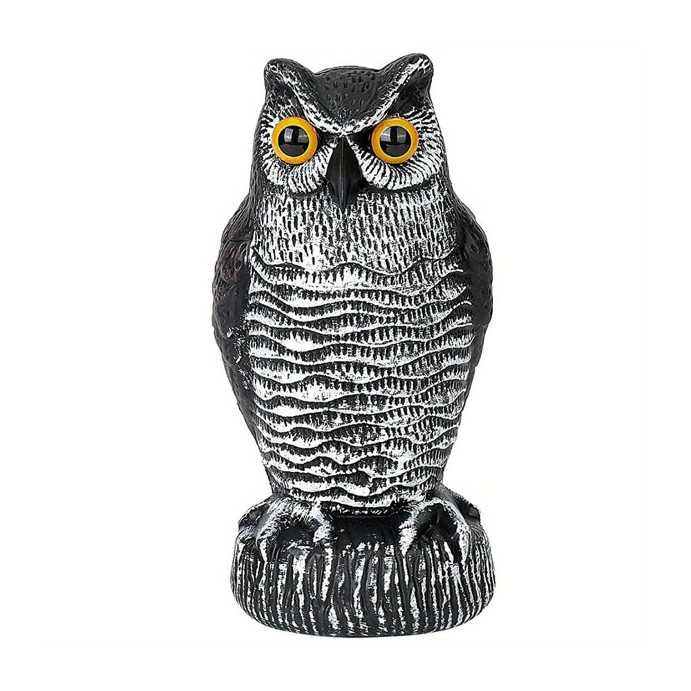 Solar Owl Bird Scare Decoy 8