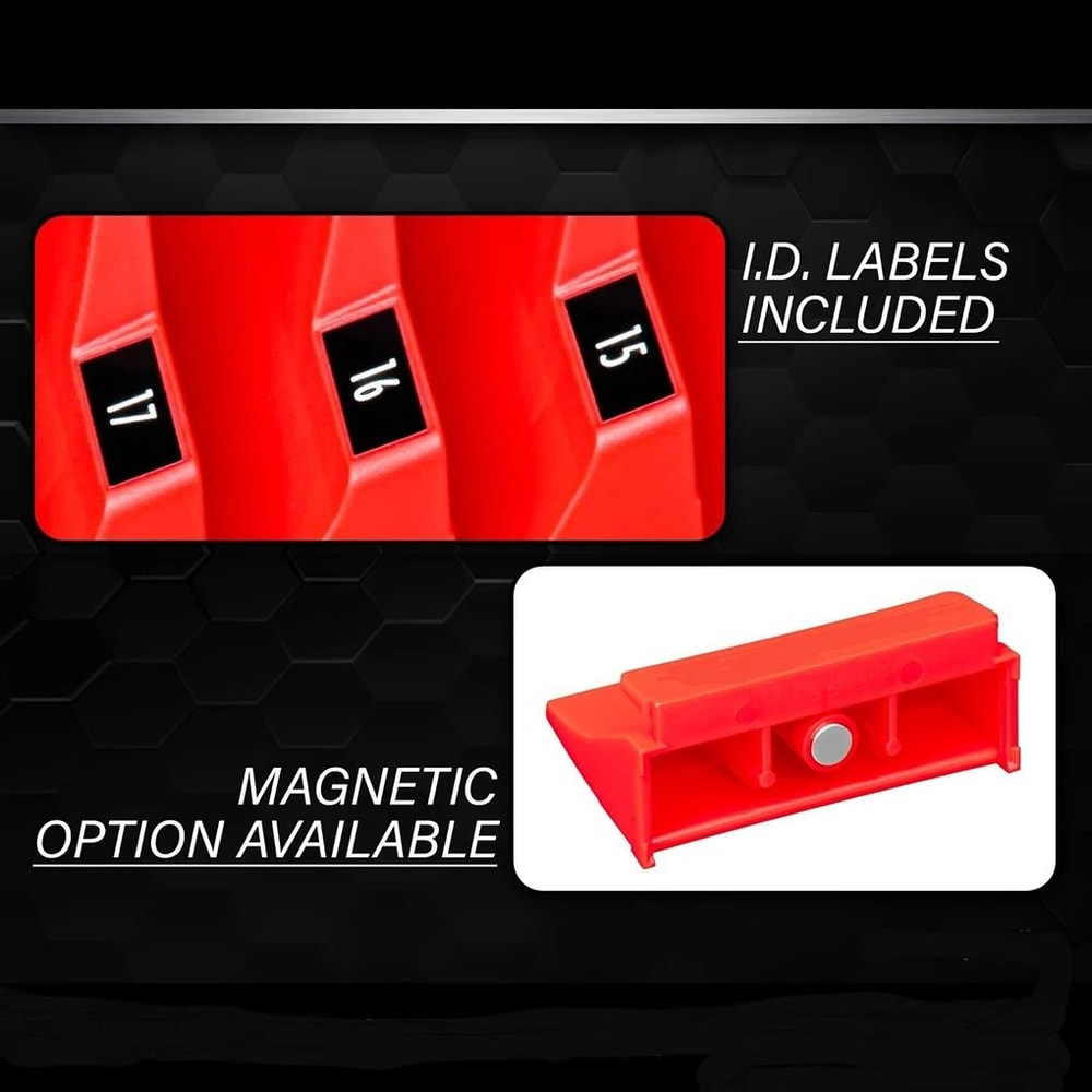 20 Slot Magnetic Wrench Organizer 7