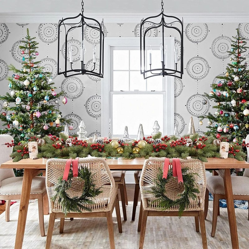 180cm Artificial Pine Garland Decor 5